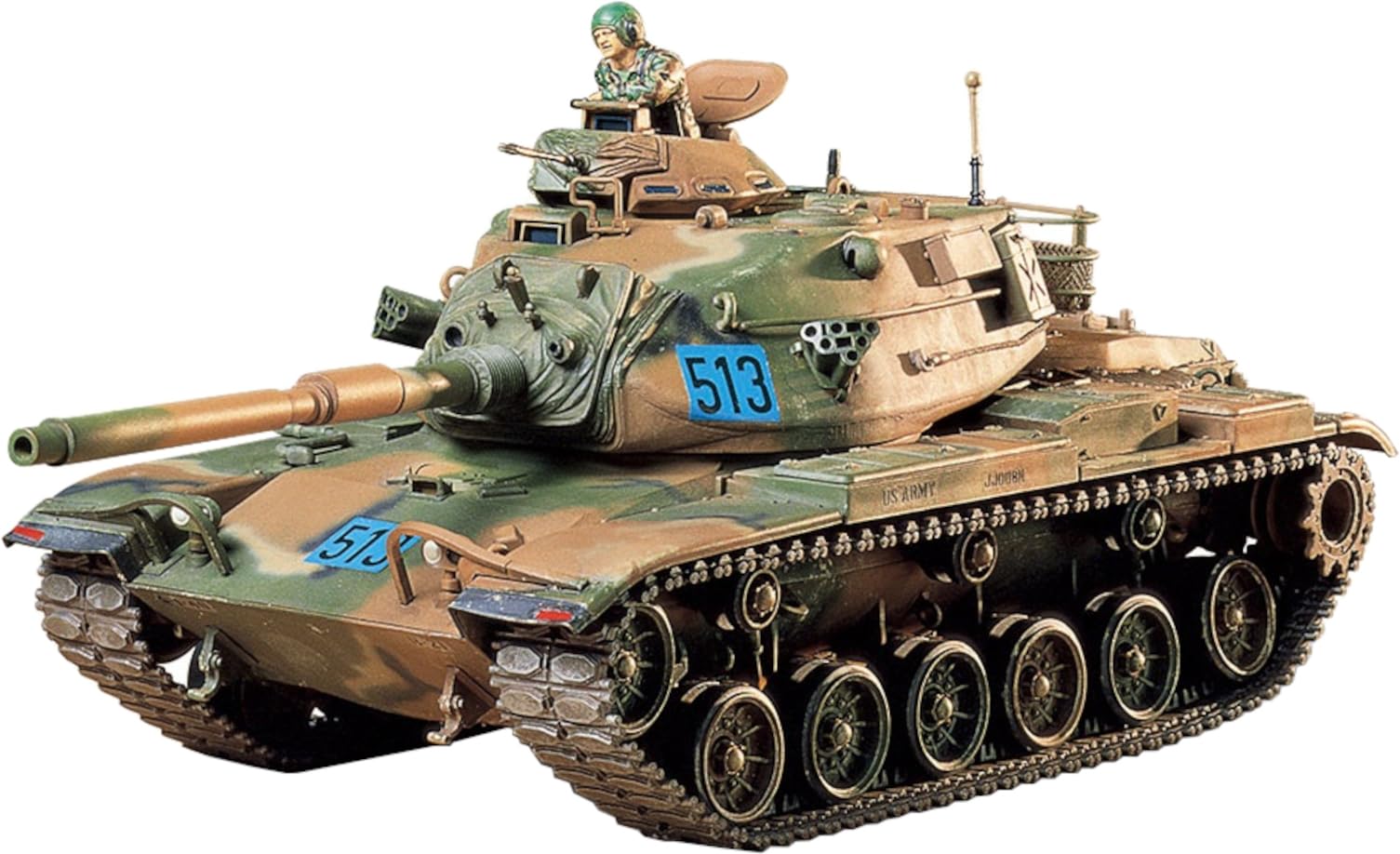 Tamiya Military Miniature Series 140 American M60A3 Tank Plastic Model Kit 35140 1/35 No.
Tamiya Military Miniature Series 140 American M60A3 Tank Plastic Model Kit 35140 1/35 No.