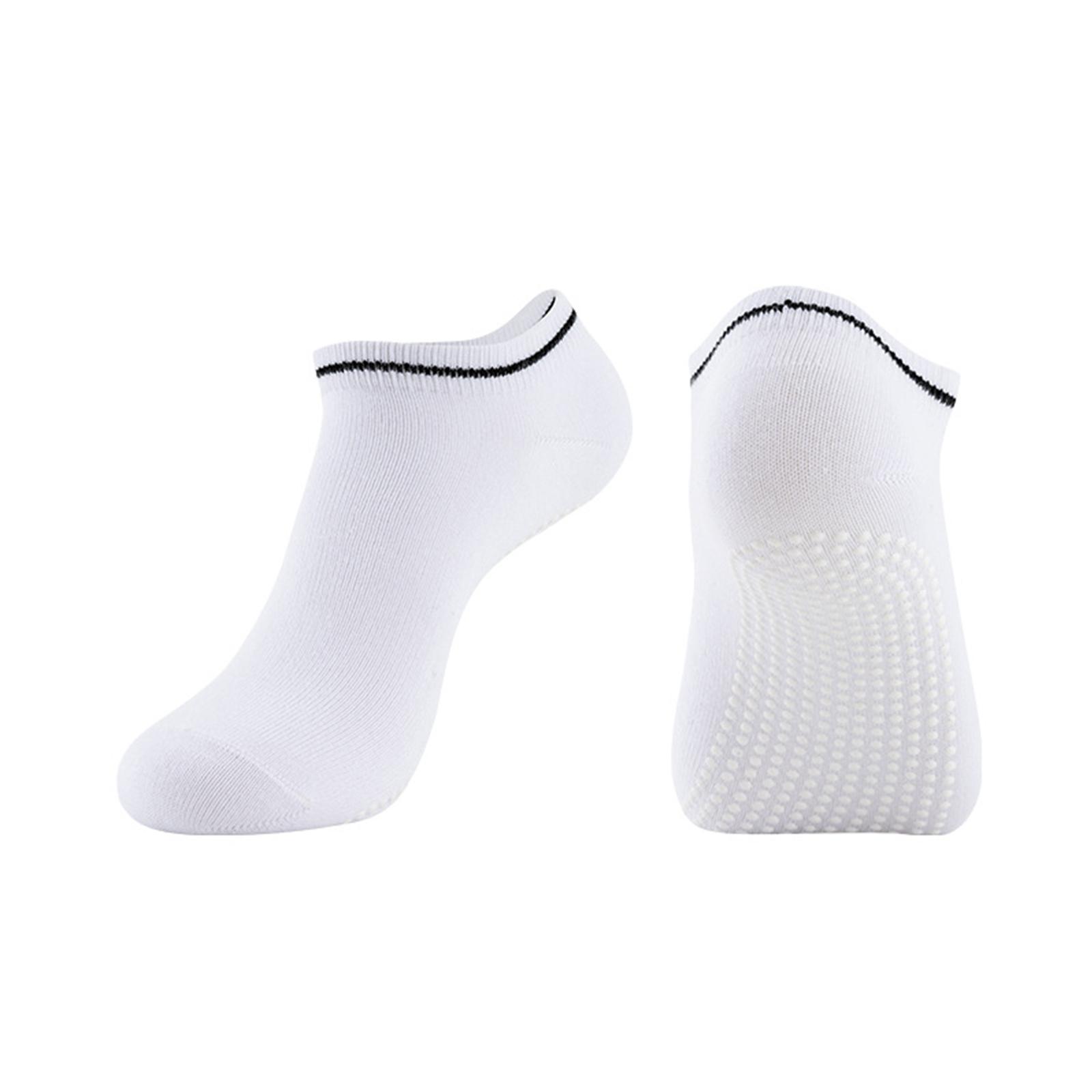 Ladies Non Slip Yoga Socks with Grip Dots for Pilates and Fitness Floor Exercise Lightweight Breathable Low Cut Ankle Socks for Women One Size білий
Ladies Non Slip Yoga Socks with Grip Dots for Pilates and Fitness Floor Exercise Lightweight Breathable Low Cut Ankle Socks for Women One Size білий