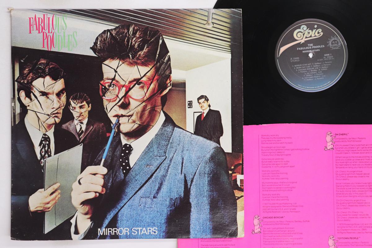 LP Record FABULOUS POODLES - Mirror Stars JE35666 EPIC 1978 US Rock Used
LP Record FABULOUS POODLES - Mirror Stars JE35666 EPIC 1978 US Rock Used
