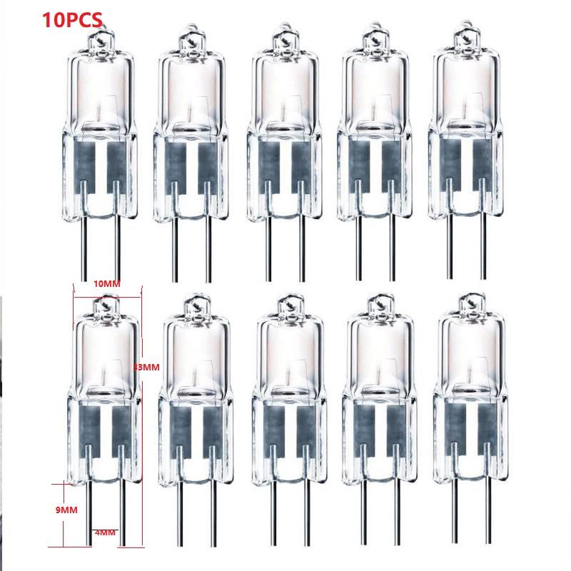 Капсульные галогенные лампы G4 Замена лампы 12 В 10 Вт Теплый свет 2 штырька для освещения
Капсульные галогенные лампы G4 Замена лампы 12 В 10 Вт Теплый свет 2 штырька для освещения