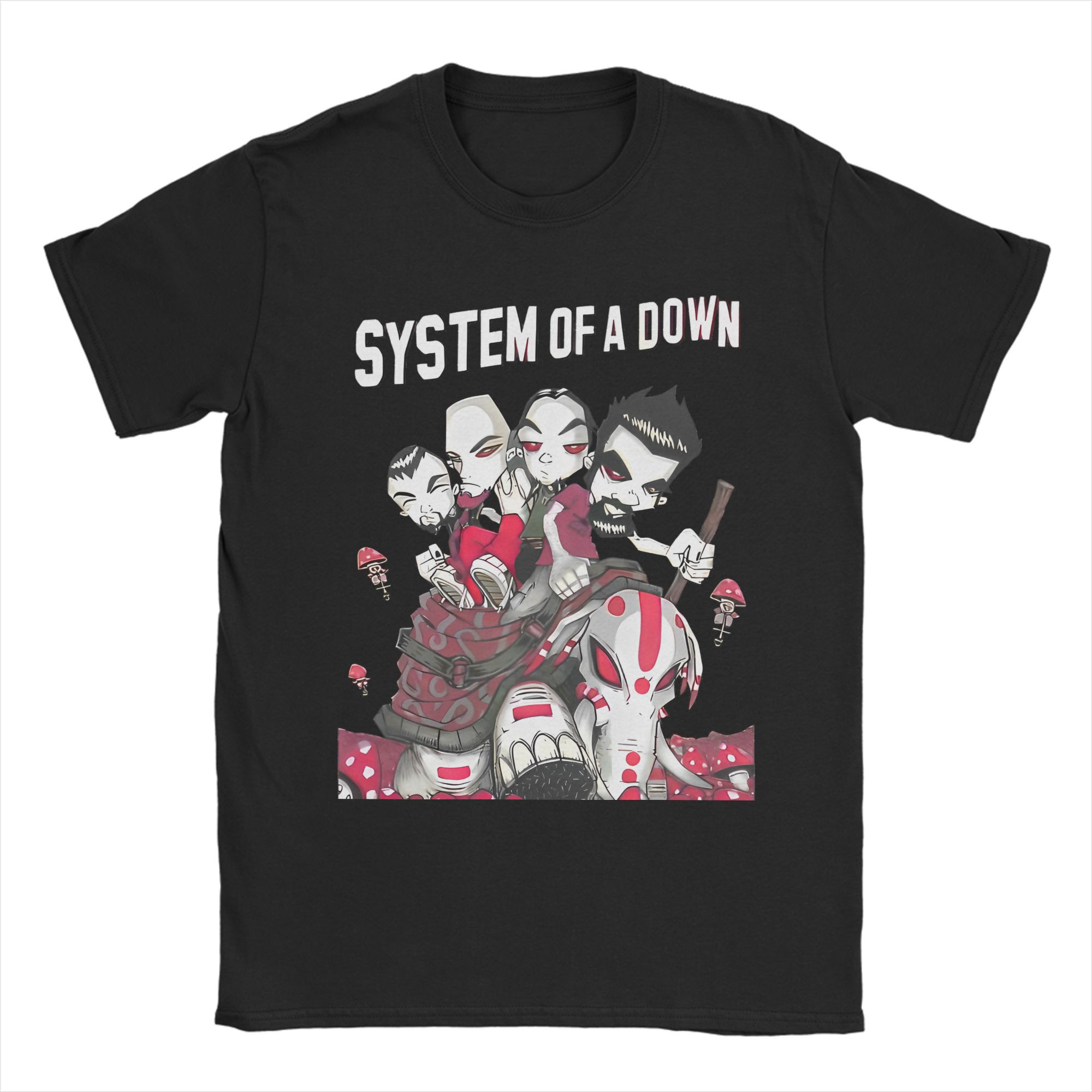 Чоловічі футболки SOAD System Of A Down Рок-музичний гурт 100% Бавовна Верхні футболки Літня футболка з коротким рукавом Круглий виріз Футболка Великий Розмір L
Чоловічі футболки SOAD System Of A Down Рок-музичний гурт 100% Бавовна Верхні футболки Літня футболка з коротким рукавом Круглий виріз Футболка Великий Розмір L
