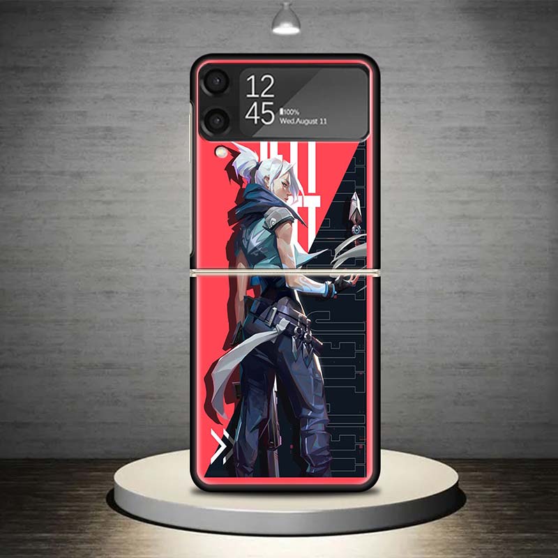 Valorant Jett Phone Case For Samsung Galaxy Z Flip 7 6 5 4 3 5G Cover ZFlip7 ZFlip6 ZFlip4 ZFlip5 ZFlip3 Coque Fundas Galaxy Z F Samsung Z Flip 4
Valorant Jett Phone Case For Samsung Galaxy Z Flip 7 6 5 4 3 5G Cover ZFlip7 ZFlip6 ZFlip4 ZFlip5 ZFlip3 Coque Fundas Galaxy Z F Samsung Z Flip 4