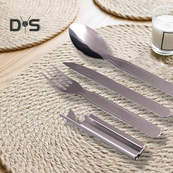 1 комплект многофункциональных столовых приборов для пикника Сверхмощный прочный дорожный нож для резки вилок Комплект открывалки для бутылок
1 комплект многофункциональных столовых приборов для пикника Сверхмощный прочный дорожный нож для резки вилок Комплект открывалки для бутылок