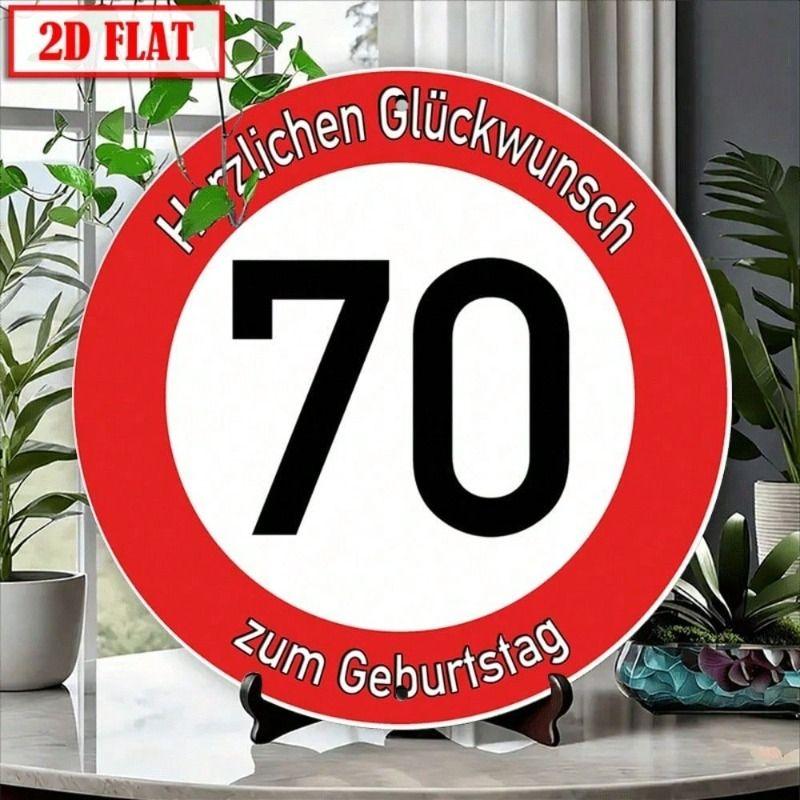 Vintage 70th Anniversary Metal Sign Wall Decor Stainless Steel Decoration for Home Street
Vintage 70th Anniversary Metal Sign Wall Decor Stainless Steel Decoration for Home Street