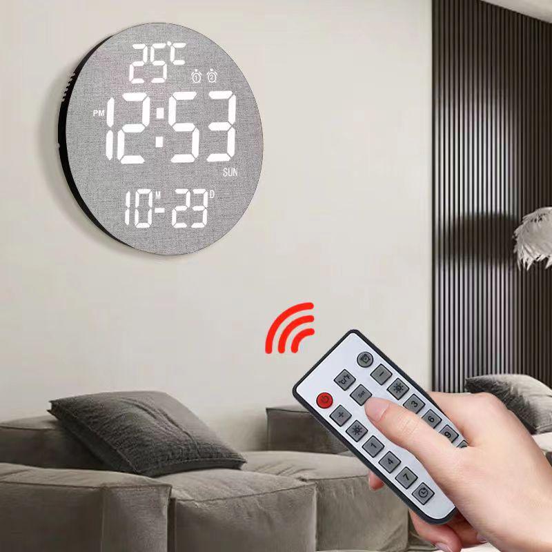 Розумний RGB WiFi Настінний Годинник з Цифровим Календарем та Будильником, Керування через Додаток
Розумний RGB WiFi Настінний Годинник з Цифровим Календарем та Будильником, Керування через Додаток