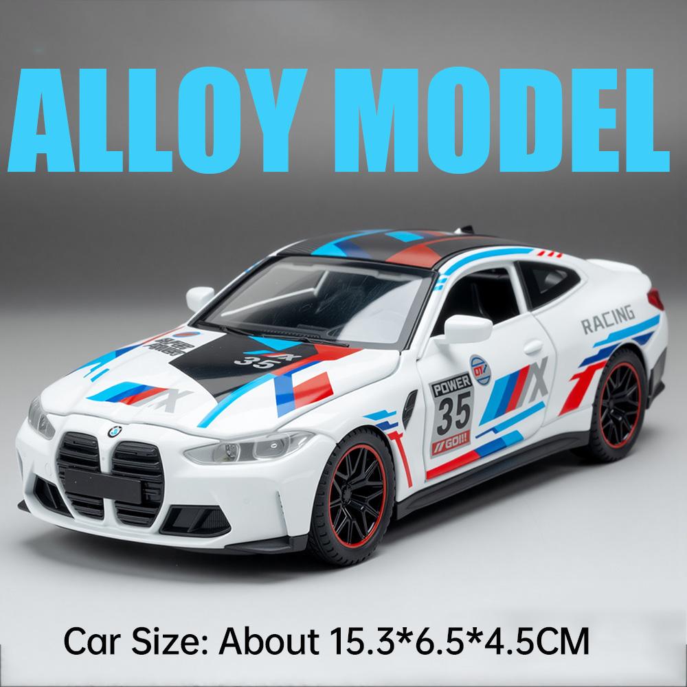 1:32 M4 Track Version Car Model Toy Doors Opened Sound Light Cars Pull Back Alloy Body Miniature Models for Boys Birthday Gift
1:32 M4 Track Version Car Model Toy Doors Opened Sound Light Cars Pull Back Alloy Body Miniature Models for Boys Birthday Gift