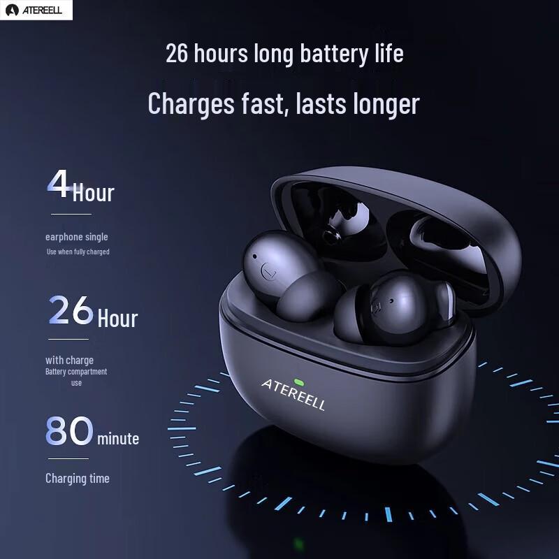 ATEREELL XY17 Wireless Noise-Cancelling Bluetooth Earphones
ATEREELL XY17 Wireless Noise-Cancelling Bluetooth Earphones