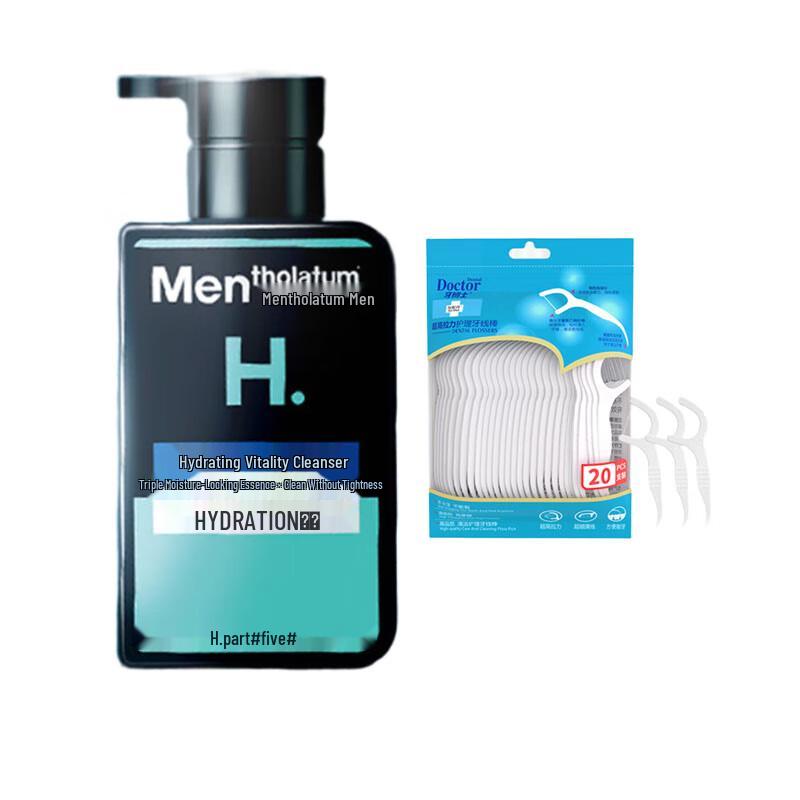 Tooth Doctor Dental Floss Sticks & Men s Facial Cleanser Bundle
Tooth Doctor Dental Floss Sticks & Men s Facial Cleanser Bundle