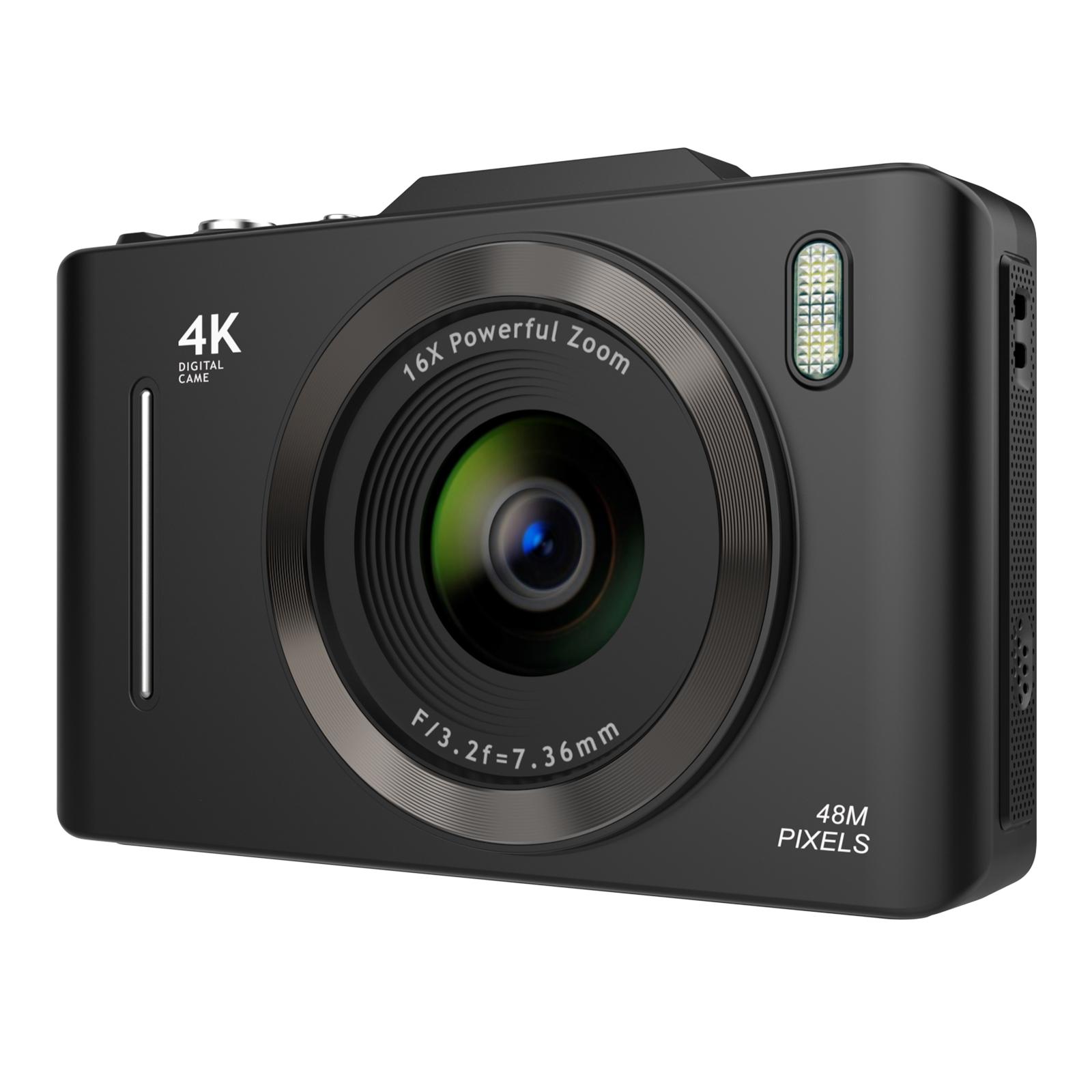 H16 Students Camera 1080P 16X Zoom Digital Cameras Rechargeable Battery 4800x6400 for Teens Birthday Gift чорний
H16 Students Camera 1080P 16X Zoom Digital Cameras Rechargeable Battery 4800x6400 for Teens Birthday Gift чорний