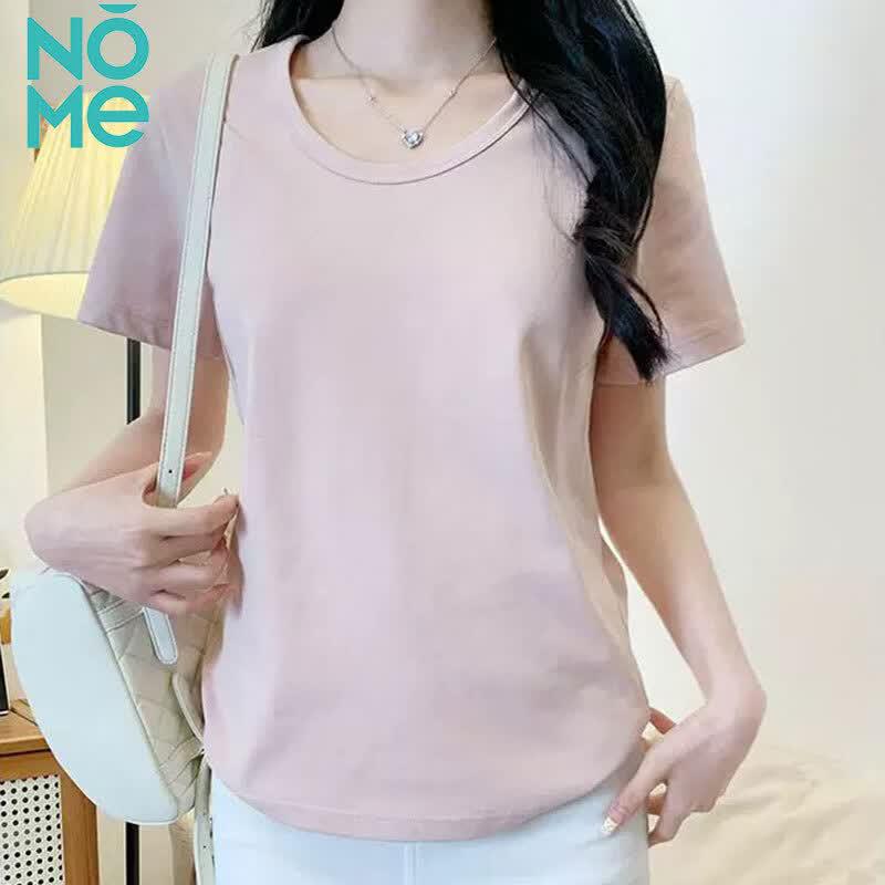 NOMe Women s Basic U-Neck Short Sleeve T-Shirt XL
NOMe Women s Basic U-Neck Short Sleeve T-Shirt XL