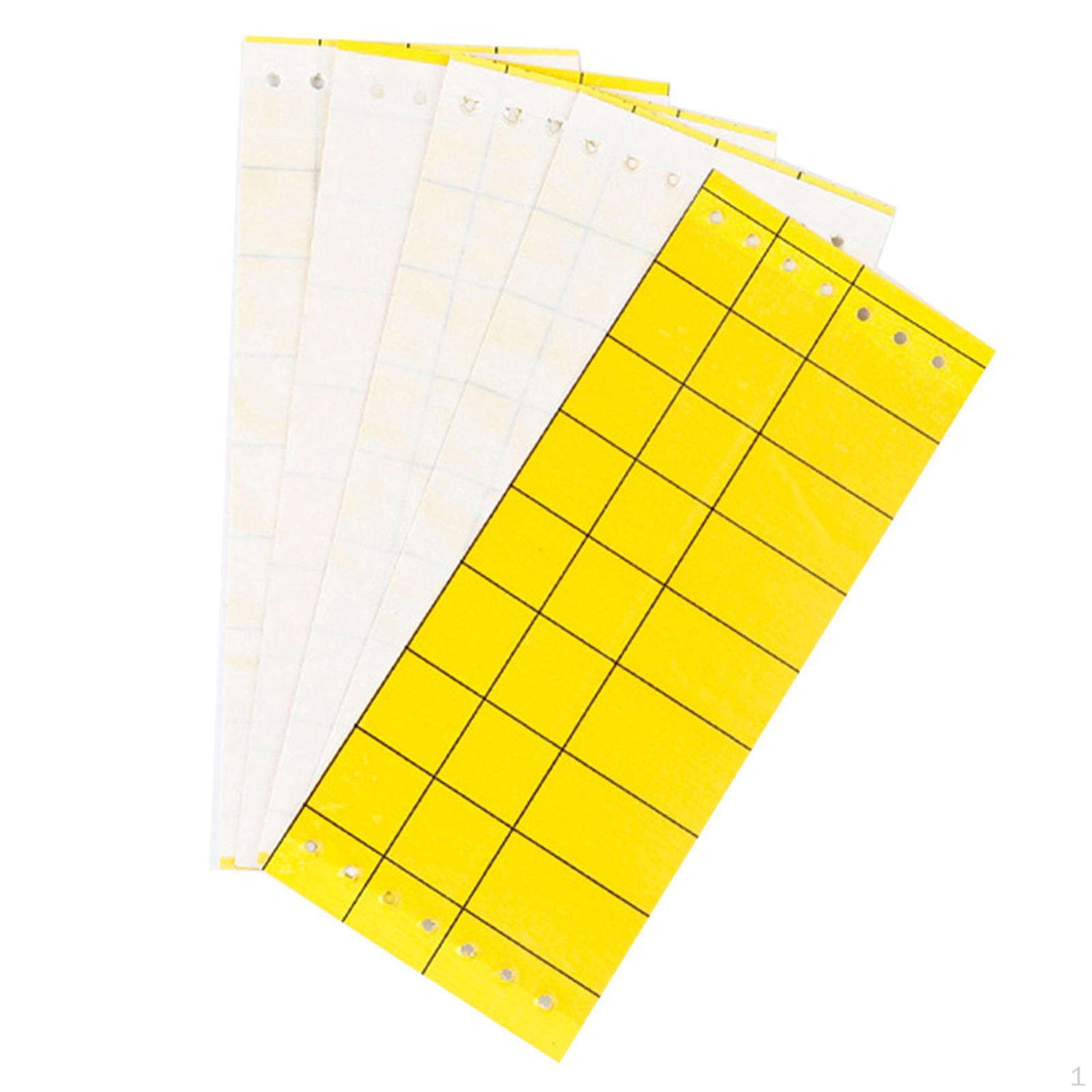 Fly Paper Strips Double Strip Fruit Gnat Killers for Inside Patch B
Fly Paper Strips Double Strip Fruit Gnat Killers for Inside Patch B