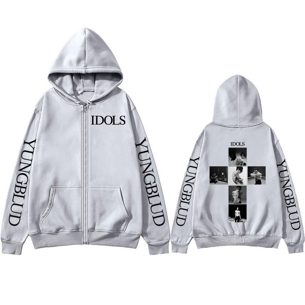 Yungblud IDOLS Album Tour Zipper Hoodies Men s Women Fashion Hip Hop Pullovers Rock Vintage Zip Up Sweatshirts Jacket Coats XL серый
Yungblud IDOLS Album Tour Zipper Hoodies Men s Women Fashion Hip Hop Pullovers Rock Vintage Zip Up Sweatshirts Jacket Coats XL серый
