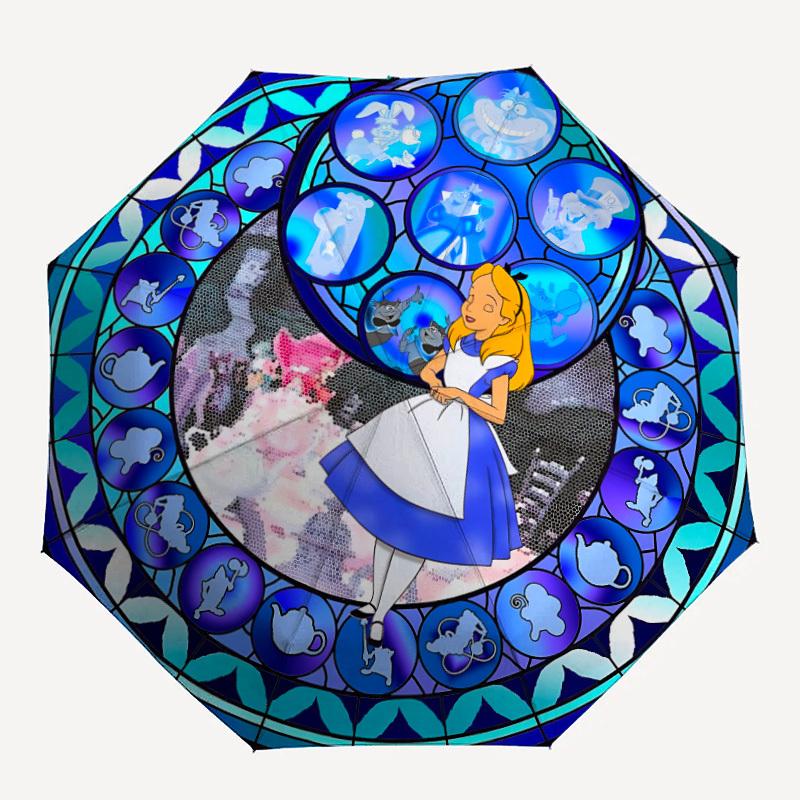 1pc Alice in Wonderland Folding Umbrella - Compact Travel Umbrella with 8-Rib Design, Manual Open/Close yy250728016
1pc Alice in Wonderland Folding Umbrella - Compact Travel Umbrella with 8-Rib Design, Manual Open/Close yy250728016