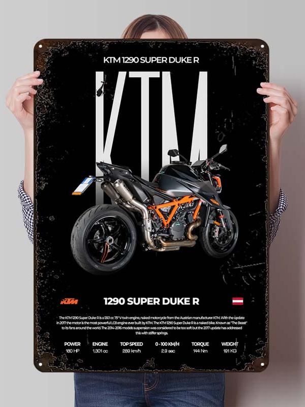 K-KTM Tinplate Sign Motorcycle Poster Decoration Living Room Decor Men Custom Metal Signs for Garage Wall Art Decoration Retro 30x40cm(11.8x15.7inch)
K-KTM Tinplate Sign Motorcycle Poster Decoration Living Room Decor Men Custom Metal Signs for Garage Wall Art Decoration Retro 30x40cm(11.8x15.7inch)