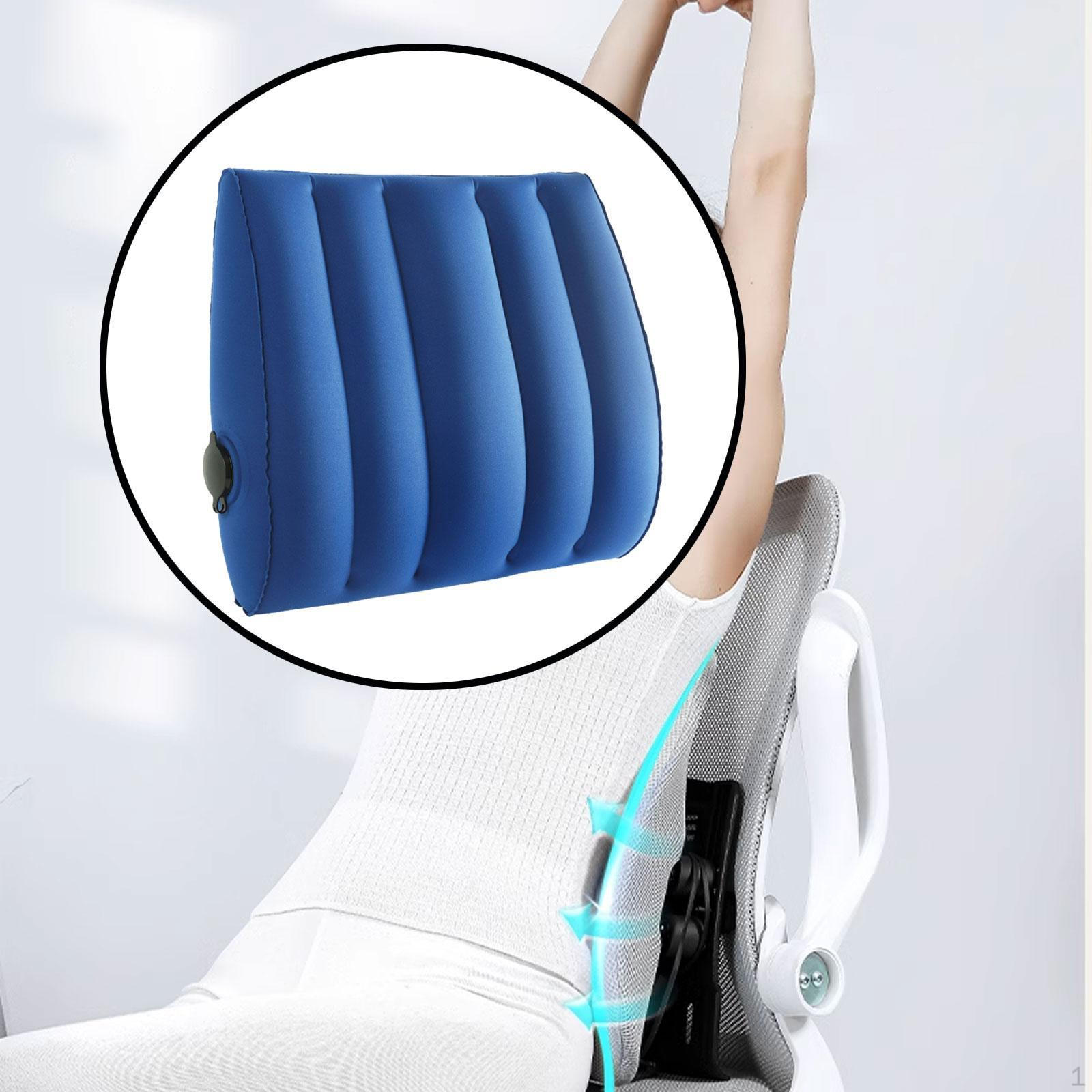 Надувна поперекова подушка. Ергономічна складна зручна нижня частина спини синій
Надувна поперекова подушка. Ергономічна складна зручна нижня частина спини синій