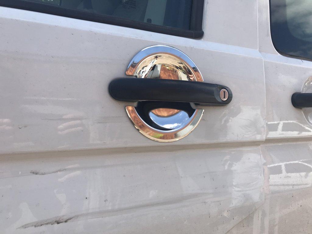 Pads for handles (stainless steel) Carmos - Turkish steel, 3 pcs for Volkswagen T5 Multivan 2003-2010
Pads for handles (stainless steel) Carmos - Turkish steel, 3 pcs for Volkswagen T5 Multivan 2003-2010