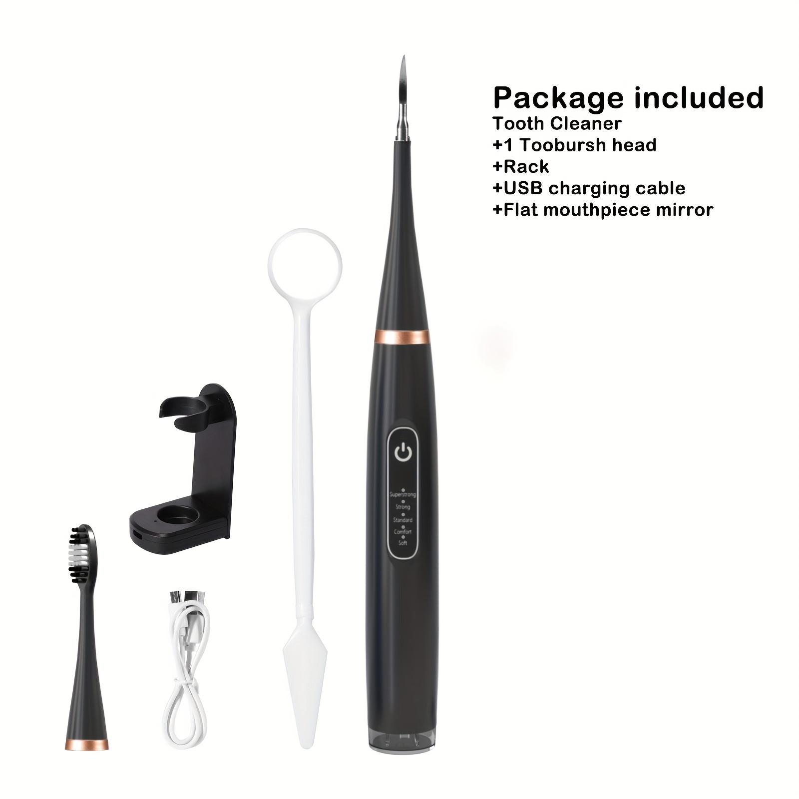 Продвинутый электрический инструмент для чистки зубов - Мощный удалитель зубного камня и ластика зубного налета без усилий устраняет пятна от курения 1pc чёрный
Продвинутый электрический инструмент для чистки зубов - Мощный удалитель зубного камня и ластика зубного налета без усилий устраняет пятна от курения 1pc чёрный