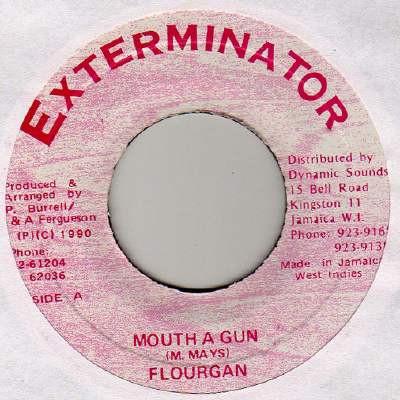 7inch Record FLOURGON - Mouth A Gun NONE Exterminator 1990 Jamaica Reggae, Ska & Dub Used
7inch Record FLOURGON - Mouth A Gun NONE Exterminator 1990 Jamaica Reggae, Ska & Dub Used