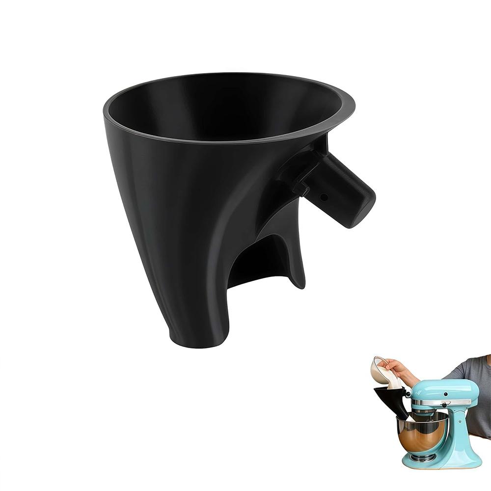 Flour Funnel Attachment for Tilt-Head Stand Mixer 4.5 & 5 Quart (KSM150)
Flour Funnel Attachment for Tilt-Head Stand Mixer 4.5 & 5 Quart (KSM150)