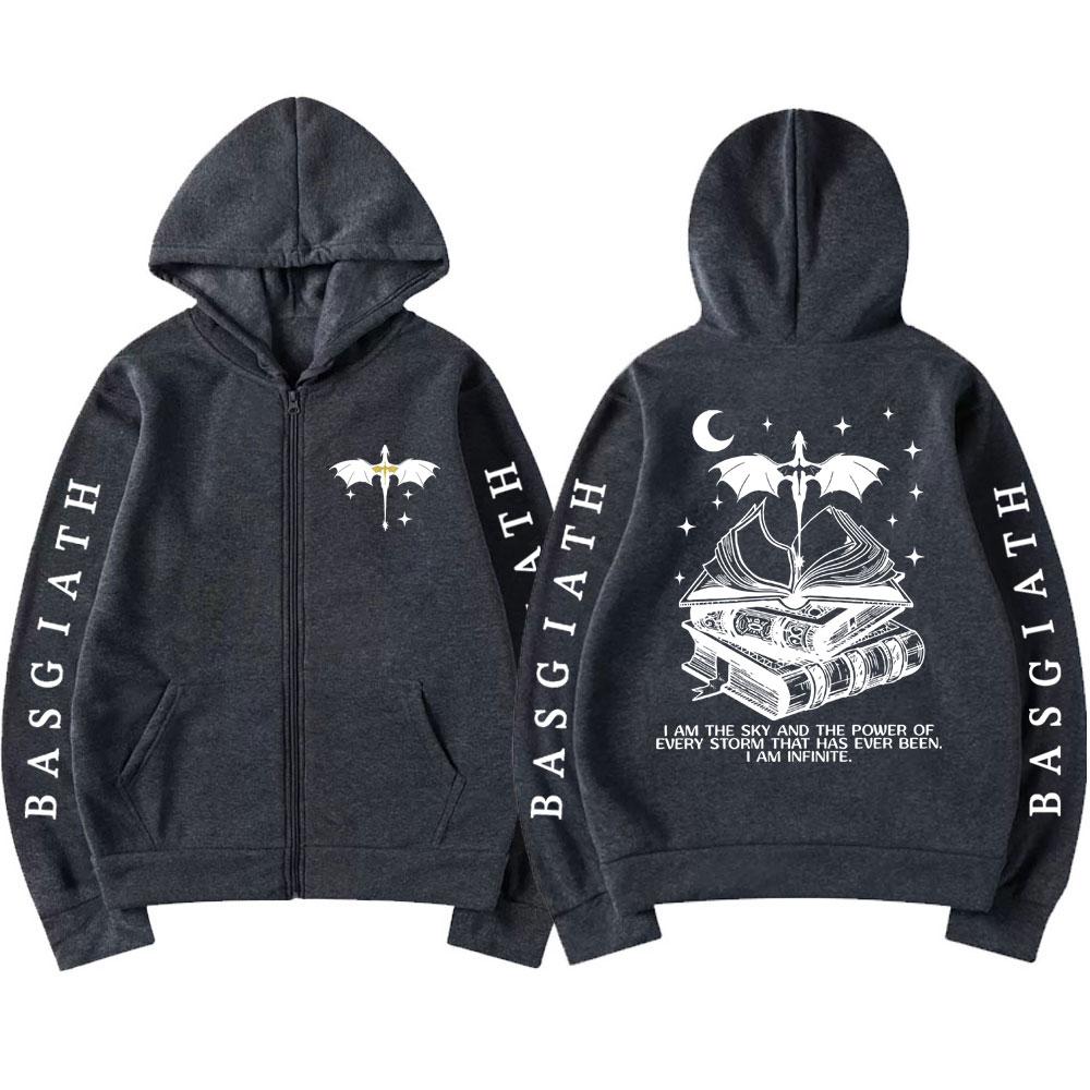 Fourth Wing Dragon Rider Zipper Hoodies Men s Basgiath War College Fashion Winter Long Sleeve Oversized Jackets 3XL
Fourth Wing Dragon Rider Zipper Hoodies Men s Basgiath War College Fashion Winter Long Sleeve Oversized Jackets 3XL