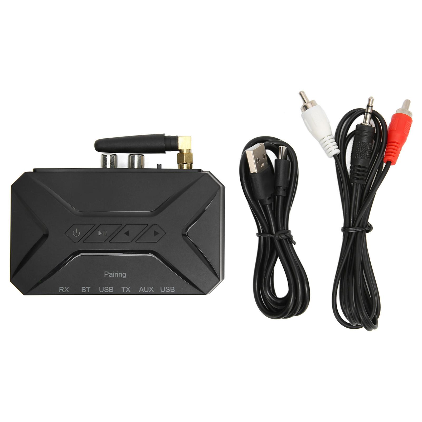 2 in 1 Bluetooth Sound Receiver Transmitter 164ft RCA AUX 3.5mm USB Sound Bluetooth Adapter for
2 in 1 Bluetooth Sound Receiver Transmitter 164ft RCA AUX 3.5mm USB Sound Bluetooth Adapter for