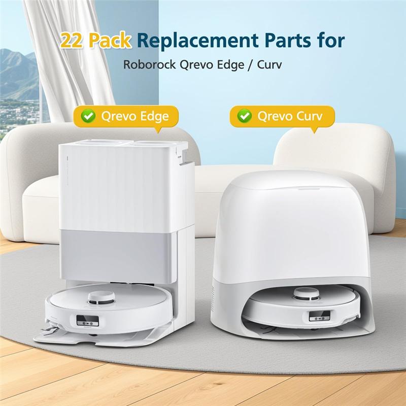 Promotion!Ultimate Cleaning Accessories For Roborock Qrevo Curv/Edge: Main Brush, Mop Pads, Vacuum Bags For Efficient Cleaning
Promotion!Ultimate Cleaning Accessories For Roborock Qrevo Curv/Edge: Main Brush, Mop Pads, Vacuum Bags For Efficient Cleaning