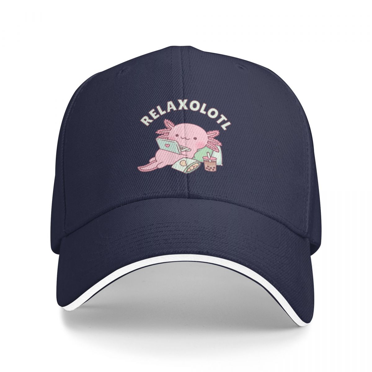 Симпатичная бейсбольная кепка Relax A Lot Axolotl, забавная кепка-каламбур, пляжные шляпы для женщин, зимняя унисекс
Симпатичная бейсбольная кепка Relax A Lot Axolotl, забавная кепка-каламбур, пляжные шляпы для женщин, зимняя унисекс