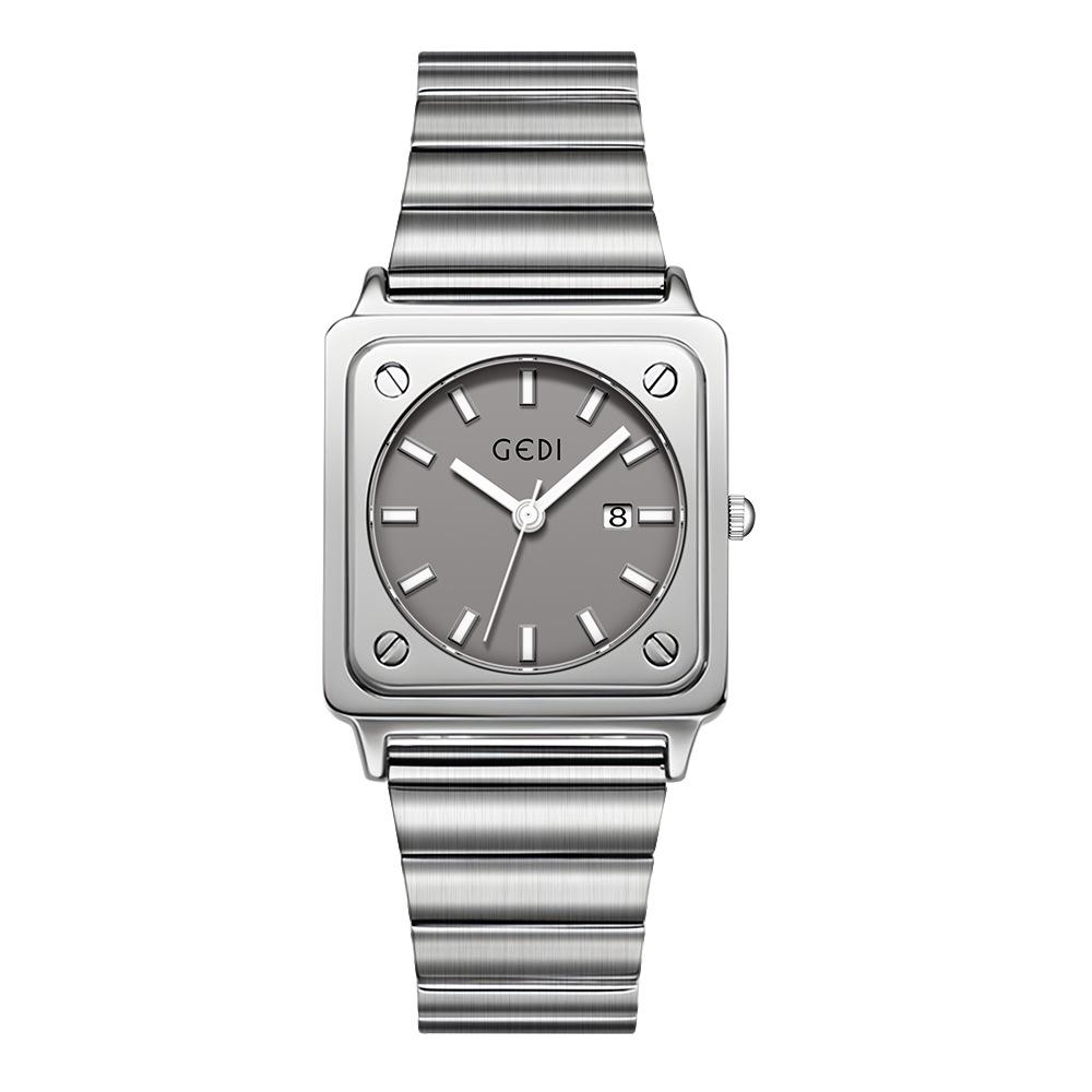 Simple And High-Value Small Silver Brick Women S Watch Niche High-End Square Watch Women S Waterproof Quartz Steel Belt Watch
Simple And High-Value Small Silver Brick Women S Watch Niche High-End Square Watch Women S Waterproof Quartz Steel Belt Watch