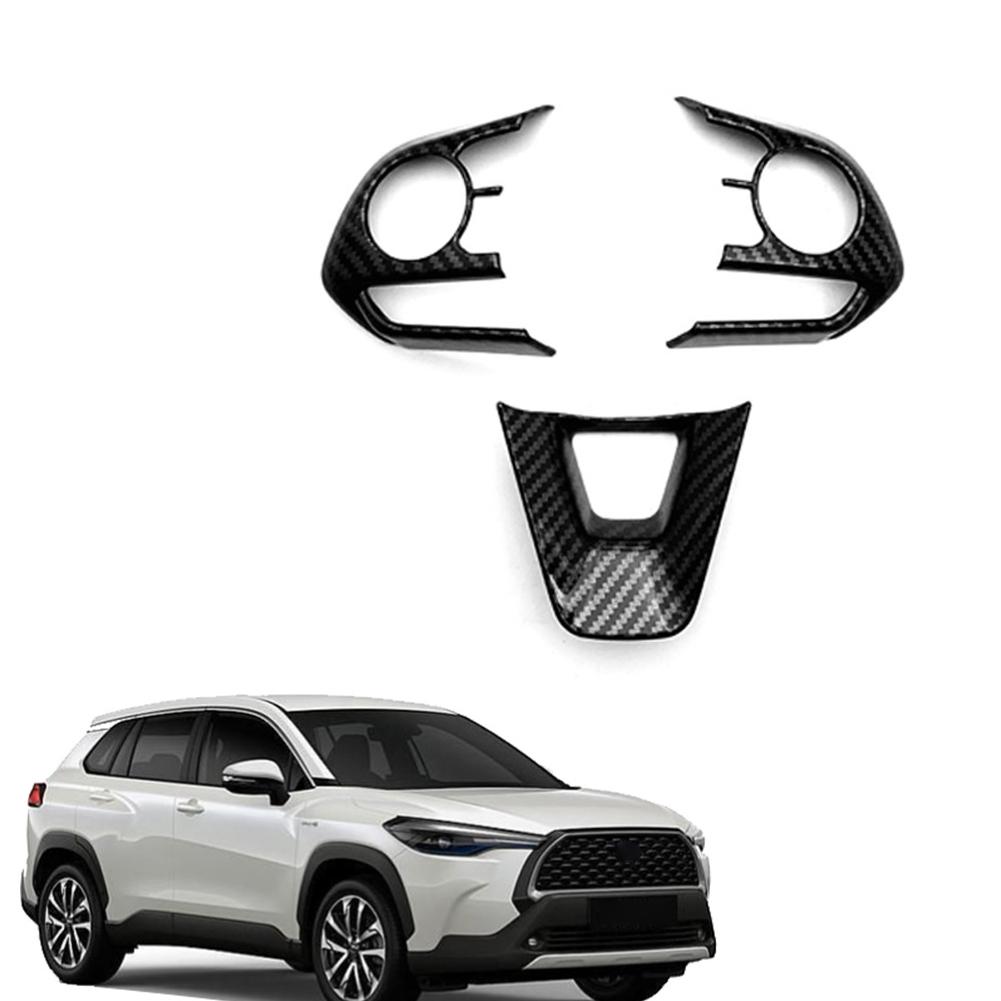 3pcs Car Steering Wheel Frame Cover Trim Decoration Sticker For Toyota Corolla 2022 2023 2024
3pcs Car Steering Wheel Frame Cover Trim Decoration Sticker For Toyota Corolla 2022 2023 2024