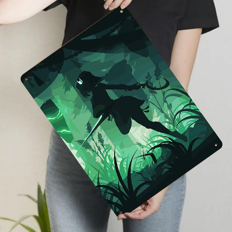 Mystery Forest Silhouette Girl Metal Wall Art Modern Home Decor Living Room Study Room Hanging Decoration 7.9x11.8In(20x30cm)
Mystery Forest Silhouette Girl Metal Wall Art Modern Home Decor Living Room Study Room Hanging Decoration 7.9x11.8In(20x30cm)