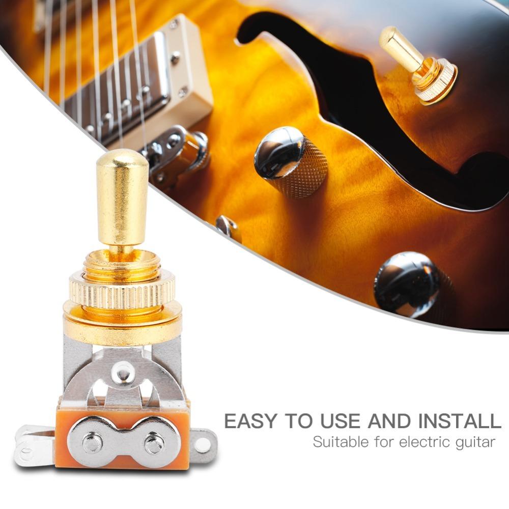 2PCS Metal + Electron 3 Way Pickup Selector Compact Electric Guitar Switch LP Electric Guitar золотий
2PCS Metal + Electron 3 Way Pickup Selector Compact Electric Guitar Switch LP Electric Guitar золотий