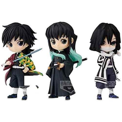 Demon Slayer: Kimetsu no Yaiba Q posket petit vol.3 Set of 3 featuring Giyu Tomioka, Muichiro Tokito, and Obanai Iguro (Banpresto)
Demon Slayer: Kimetsu no Yaiba Q posket petit vol.3 Set of 3 featuring Giyu Tomioka, Muichiro Tokito, and Obanai Iguro (Banpresto)