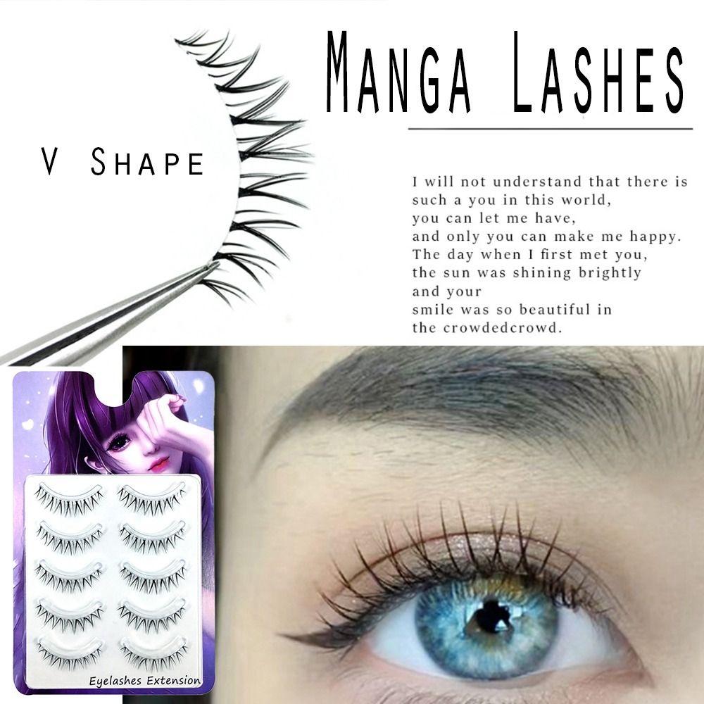 Tool Natural Eyelashes TM02 Superfine Transparent Stem Manga Lashes False Eyelashes V Shape
Tool Natural Eyelashes TM02 Superfine Transparent Stem Manga Lashes False Eyelashes V Shape
