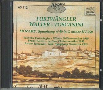 CD TOSCANINI - Mozart: Symphony No. 40 In G Minor AS112 COMETTA 1988 Italy Classical Used
CD TOSCANINI - Mozart: Symphony No. 40 In G Minor AS112 COMETTA 1988 Italy Classical Used