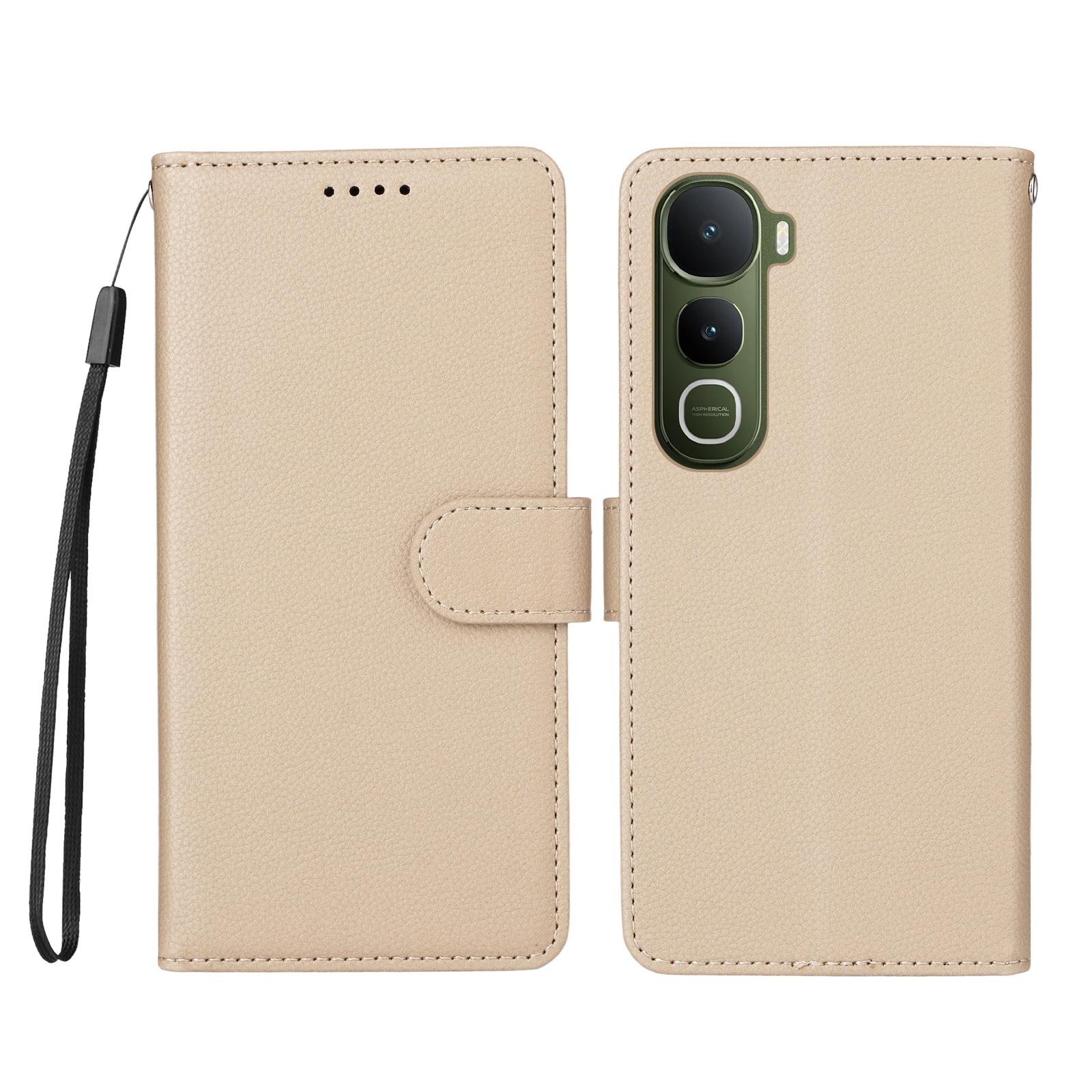 For vivo Y400 5G Case RFID Blocking 3 Card Slots PU Leather Phone Cover with Wrist Strap Creamy White
For vivo Y400 5G Case RFID Blocking 3 Card Slots PU Leather Phone Cover with Wrist Strap Creamy White