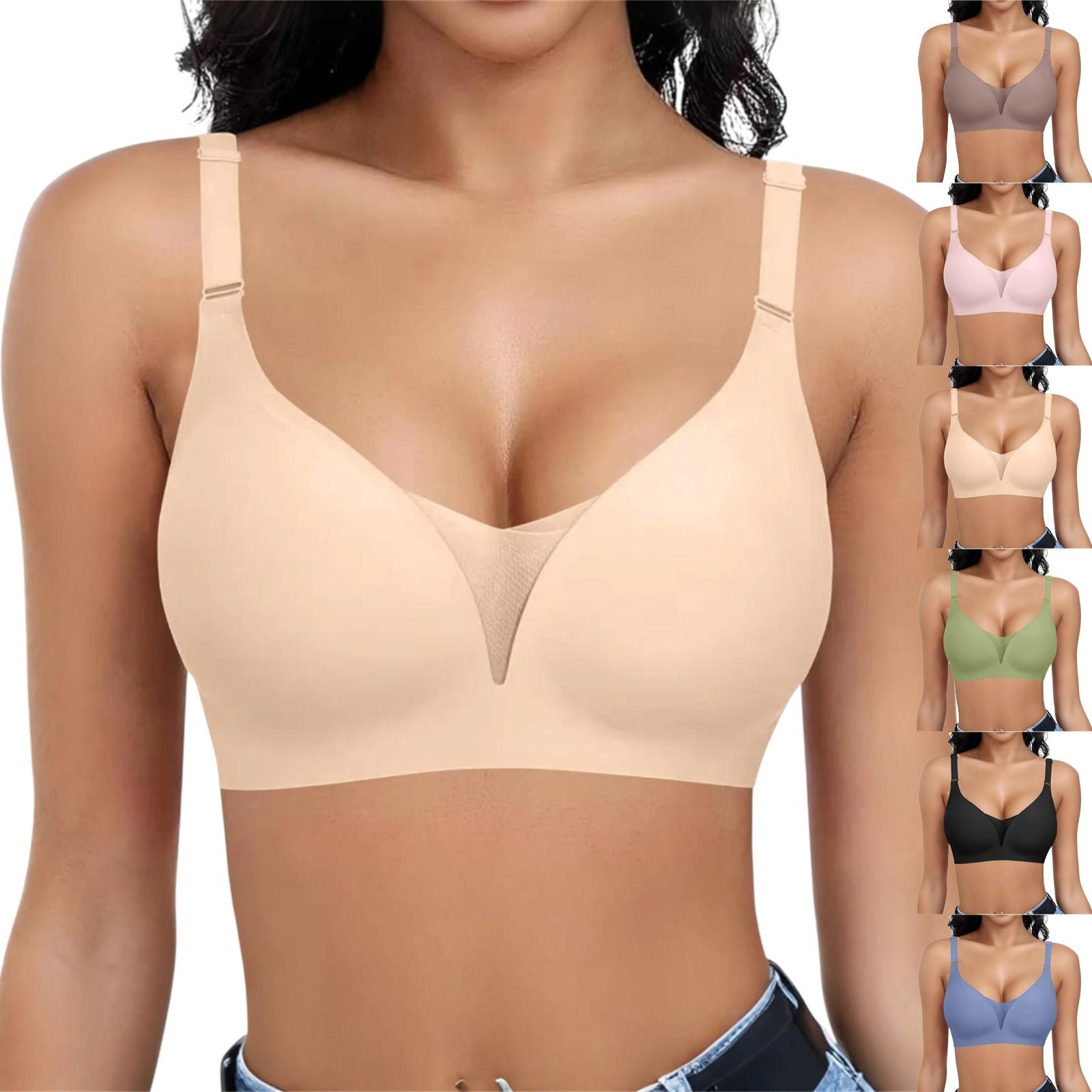 Women s Solid Color Push Up Bra Without Steel Ring Seamless Everyday Bra M рожевий
Women s Solid Color Push Up Bra Without Steel Ring Seamless Everyday Bra M рожевий