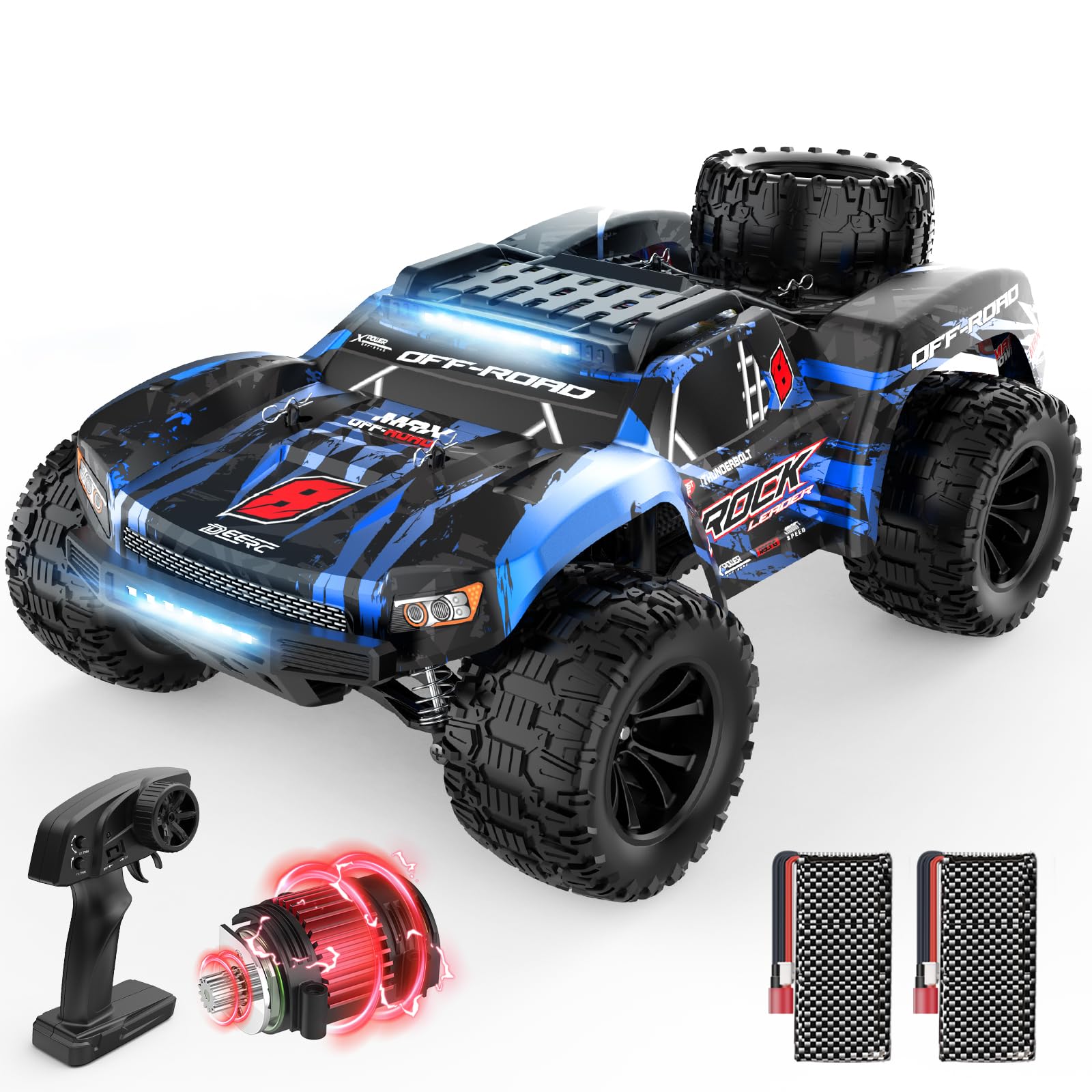 DEERC RC Car for Kids and 2 LED Perfect Gift for Boys and Elementary and Middle School School Entrance Instruction Manual Technical Standards Model синий
DEERC RC Car for Kids and 2 LED Perfect Gift for Boys and Elementary and Middle School School Entrance Instruction Manual Technical Standards Model синий