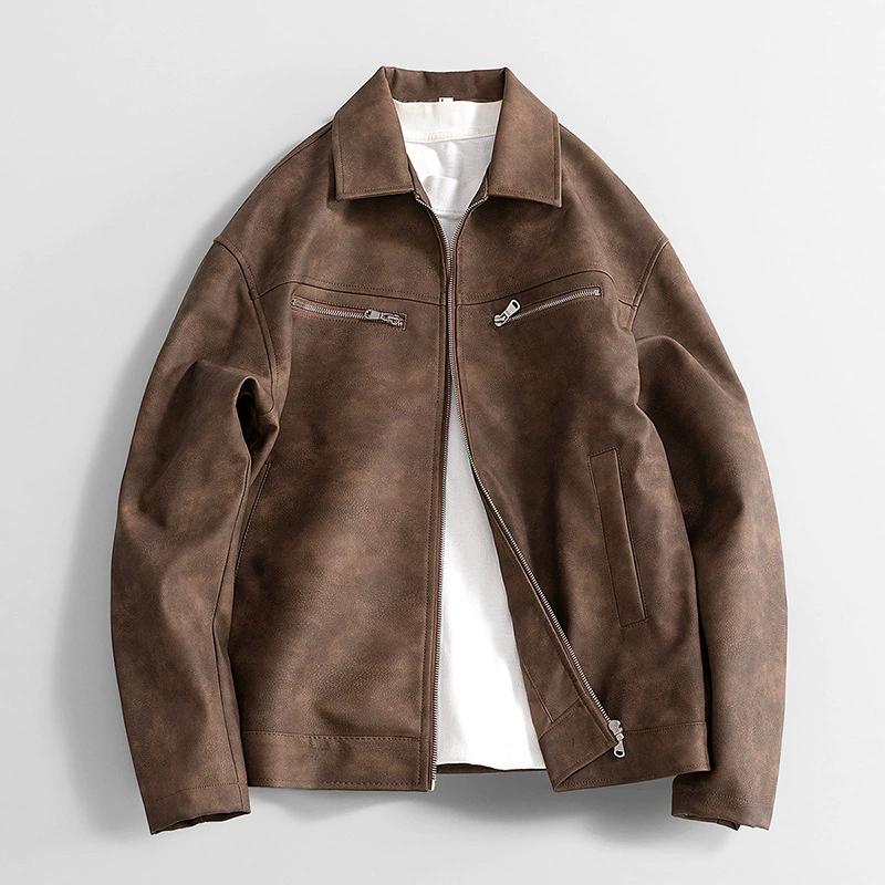 Куртка, свободная рабочая одежда, кожаная куртка, мужской мотоциклетный костюм, кожаная куртка, верхняя одежда XXXL дубильная кора
Куртка, свободная рабочая одежда, кожаная куртка, мужской мотоциклетный костюм, кожаная куртка, верхняя одежда XXXL дубильная кора