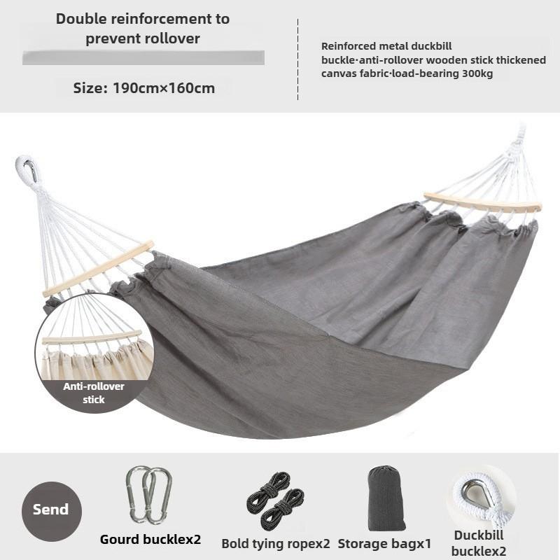 Hammock Outdoor Swing Summer Camping and Prevent Rollover Household Indoor Dormitories Are Suitable for Convenient and Practical
Hammock Outdoor Swing Summer Camping and Prevent Rollover Household Indoor Dormitories Are Suitable for Convenient and Practical