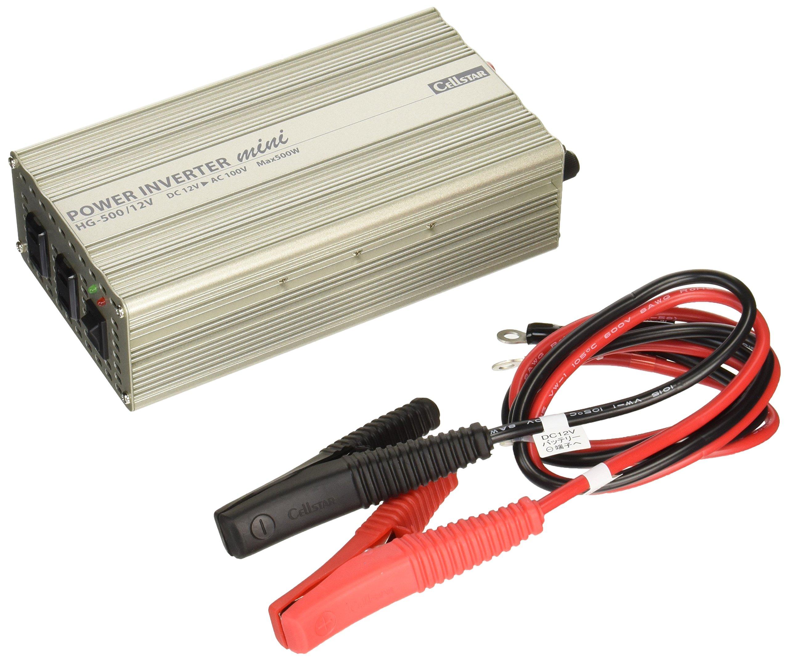 Инвертор Cellstar DC12V только DC/AC HG-500/12V 
Инвертор Cellstar DC12V только DC/AC HG-500/12V