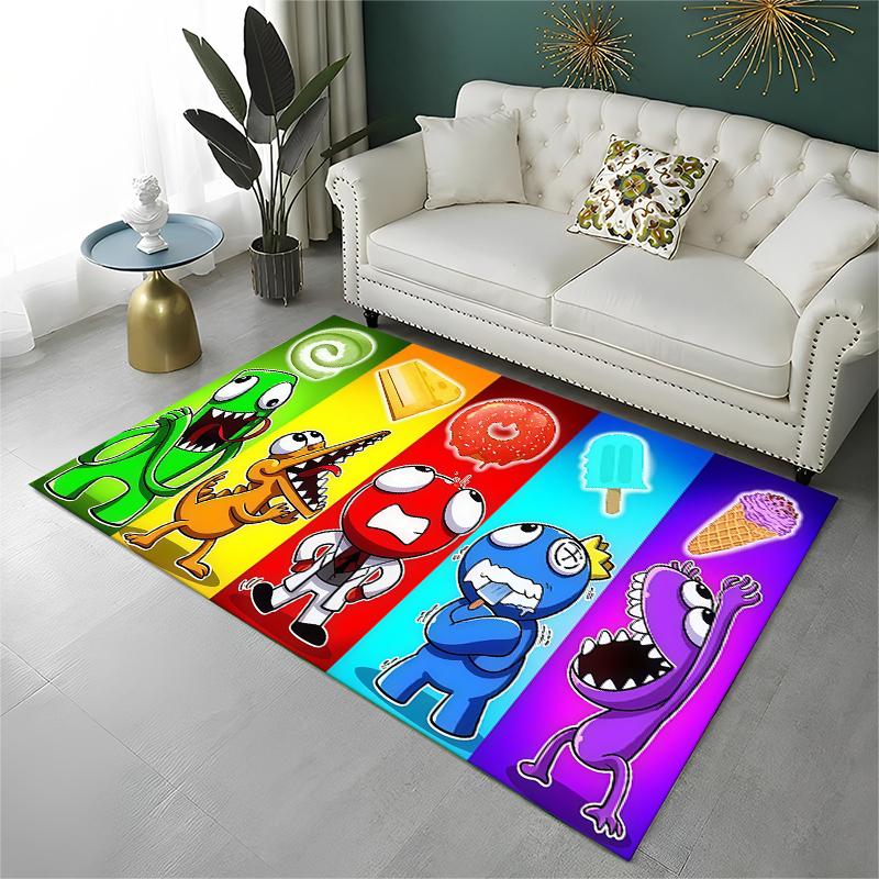 Game R-Rainbow Friends Cartoon Carpet Rug for Playroom Bedroom Living Room Sofa Home Decor,kid Area Rug Non-slip Floor Mat 40x60cm
Game R-Rainbow Friends Cartoon Carpet Rug for Playroom Bedroom Living Room Sofa Home Decor,kid Area Rug Non-slip Floor Mat 40x60cm