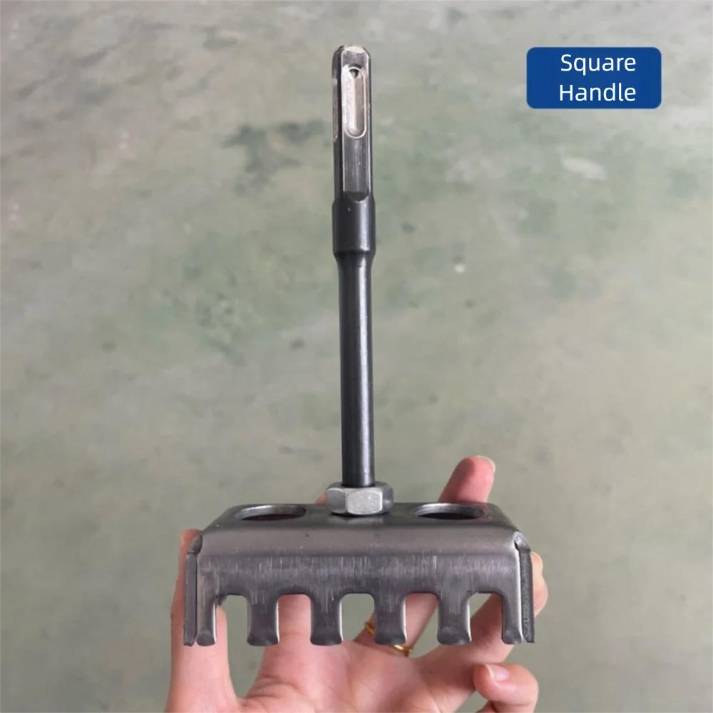 Portable Square Hole Punch Multi-function Rectangle Slot Tool Concrete Hole Bit Square Hole Socket Sloter
Portable Square Hole Punch Multi-function Rectangle Slot Tool Concrete Hole Bit Square Hole Socket Sloter