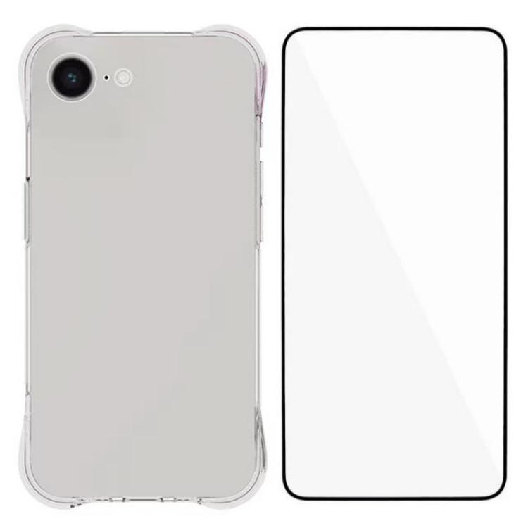 WANLONFENG WL Series for iPhone 16e Case 2.0mm TPU Phone Cover with Tempered Glass Film Type A
WANLONFENG WL Series for iPhone 16e Case 2.0mm TPU Phone Cover with Tempered Glass Film Type A