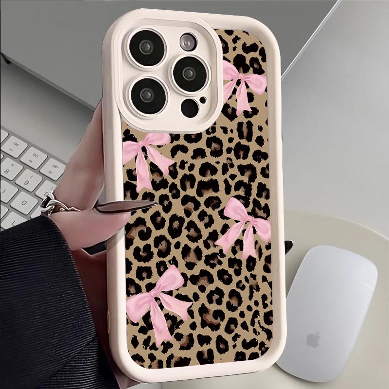 Leopard Print Bow Phone Case For iPhone 17 Air 16 e 15 14 13 12 11 Pro Max Plus Mini SE Anti-Fall Scratch Resistant iPhone 15
Leopard Print Bow Phone Case For iPhone 17 Air 16 e 15 14 13 12 11 Pro Max Plus Mini SE Anti-Fall Scratch Resistant iPhone 15