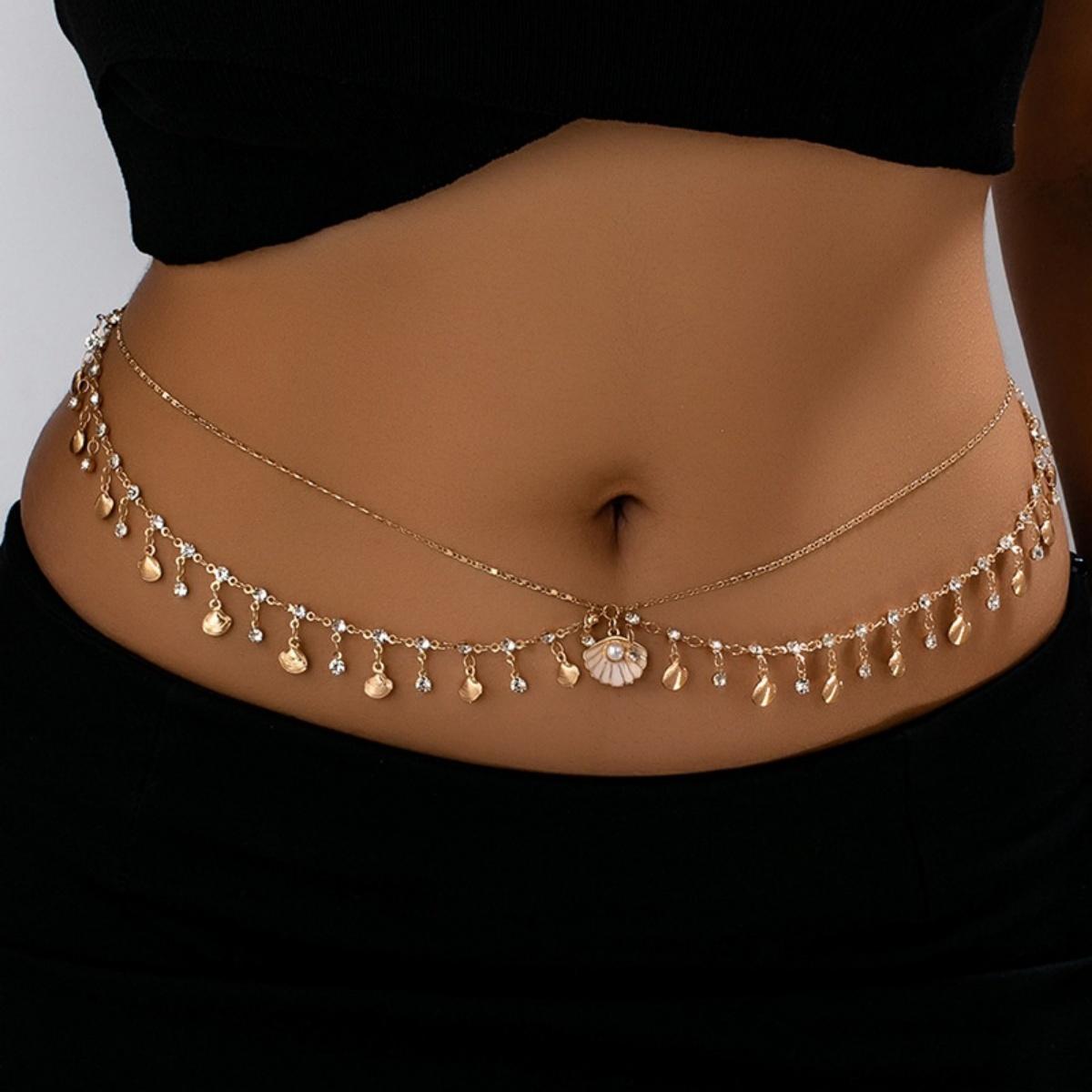 Multilayer Rice Beaded Shell Starfish Tassel Waist Chain For Women Men Boho Beach Vacation Star Belly Chain Summer Body Zircon
Multilayer Rice Beaded Shell Starfish Tassel Waist Chain For Women Men Boho Beach Vacation Star Belly Chain Summer Body Zircon