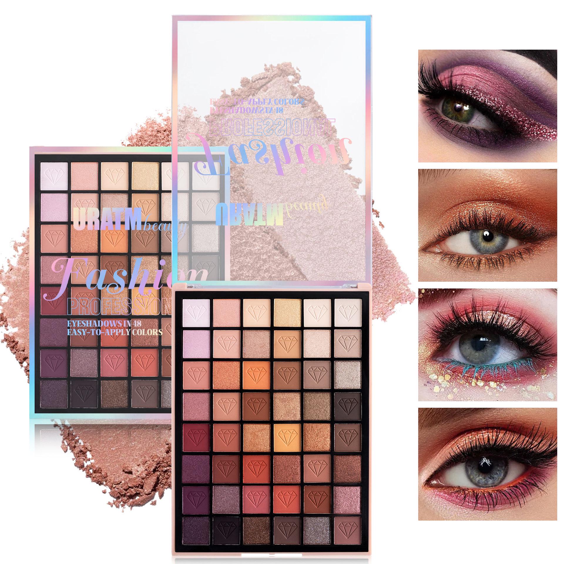 48-Color Shimmer & Matte Eyeshadow Palette - Long-lasting, Smudge-proof, Waterproof, Easy-Apply, Non-fading 57.6g
48-Color Shimmer & Matte Eyeshadow Palette - Long-lasting, Smudge-proof, Waterproof, Easy-Apply, Non-fading 57.6g