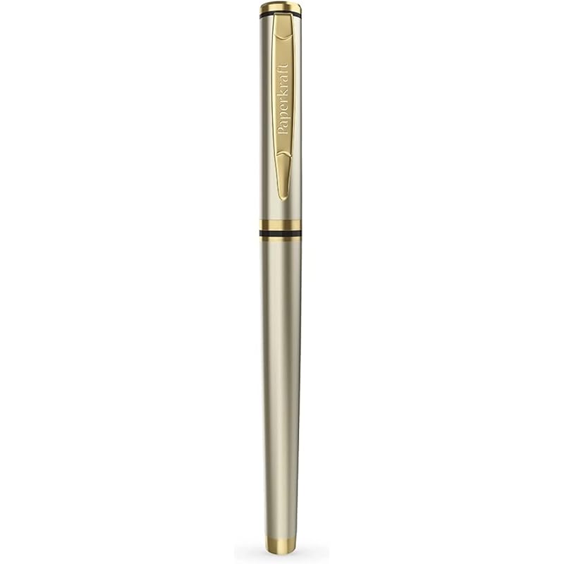 Paperkraft Beethoven Lissome - Blue Ball Pen(Pack Of 1)|Elegant & Classic Silver Finish|Premium Gifting Products|All Met 1 count (Pack of 1)
Paperkraft Beethoven Lissome - Blue Ball Pen(Pack Of 1)|Elegant & Classic Silver Finish|Premium Gifting Products|All Met 1 count (Pack of 1)