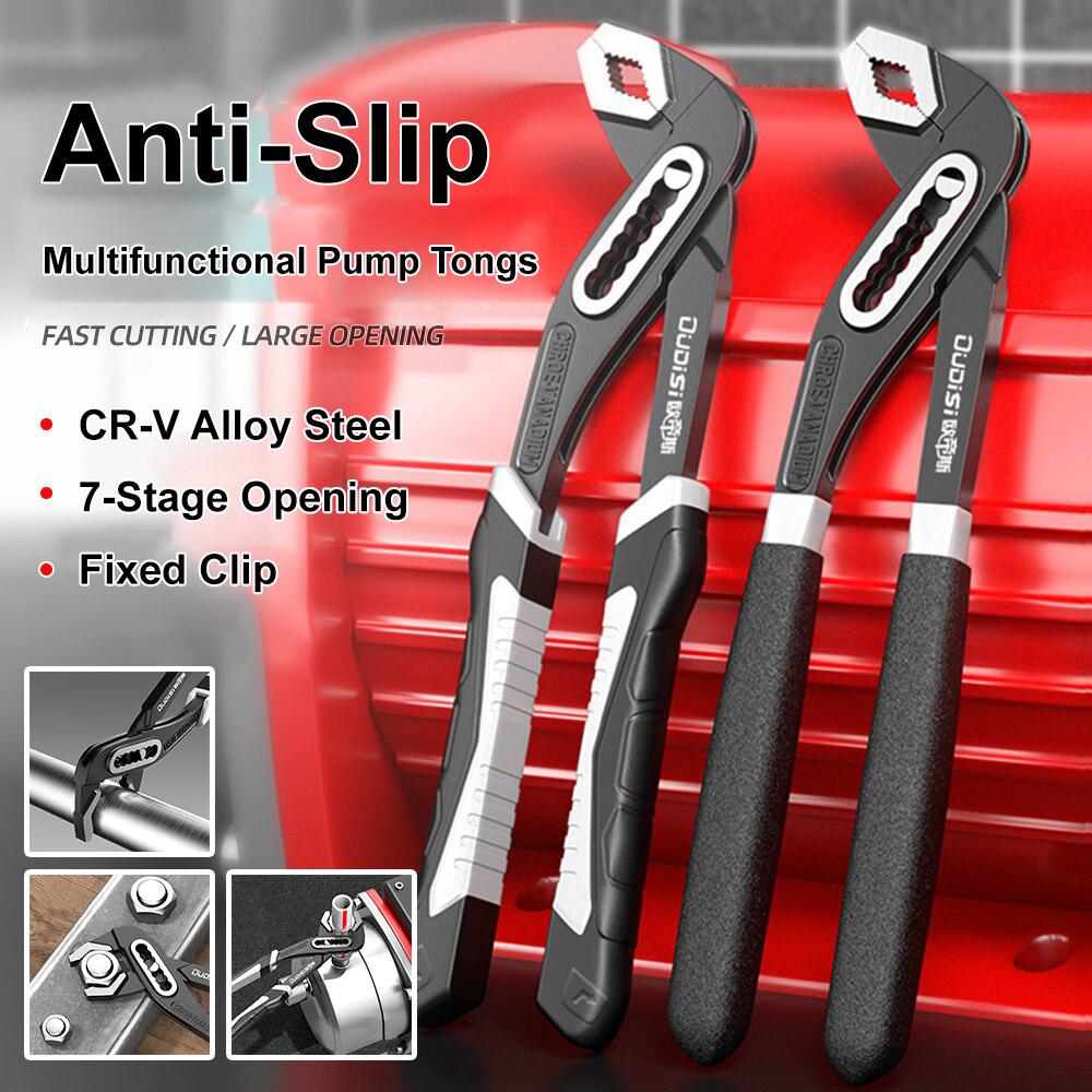 Heavy Duty Pipe Wrenches Set Multifunctional Adjustable Opening Water Pipe Clamp Pliers Hand Repair Tool for Plumber 8 inches
Heavy Duty Pipe Wrenches Set Multifunctional Adjustable Opening Water Pipe Clamp Pliers Hand Repair Tool for Plumber 8 inches