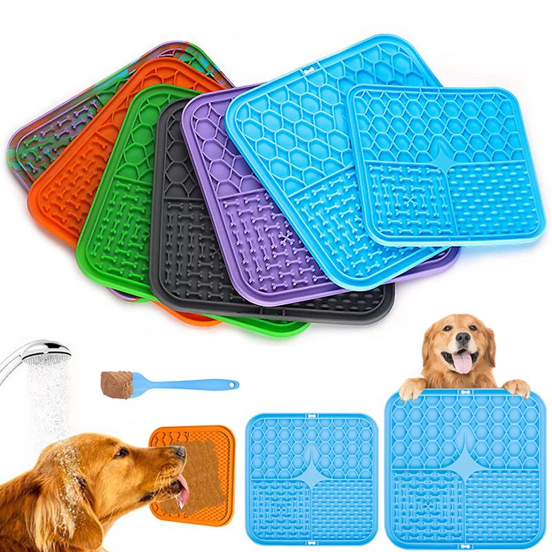 Pet Lick Silicone Mat Dogs Pet Slow Food Plate for Dog Bathing Distraction Silicone Dog Sucker Food Training Dog Feeder Supplies фіолетовий
Pet Lick Silicone Mat Dogs Pet Slow Food Plate for Dog Bathing Distraction Silicone Dog Sucker Food Training Dog Feeder Supplies фіолетовий