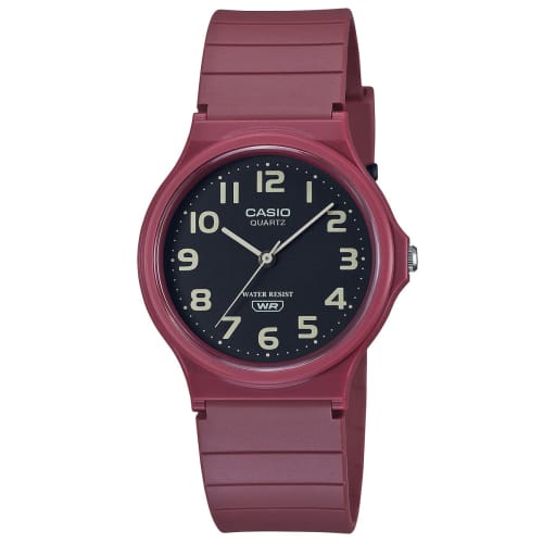 CASIO Casio MQ-24UC Ladies Standard Analog Watch Women s Work Watch Thin Light Earth Color Thin Light Watch Business Watch (Wine)
CASIO Casio MQ-24UC Ladies Standard Analog Watch Women s Work Watch Thin Light Earth Color Thin Light Watch Business Watch (Wine)
